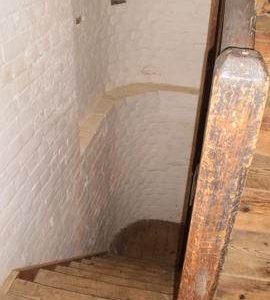 Interior of base, smock mill, Willesborough