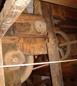 Twist pegs and bin, Buttrum's Mill, Woodbridge