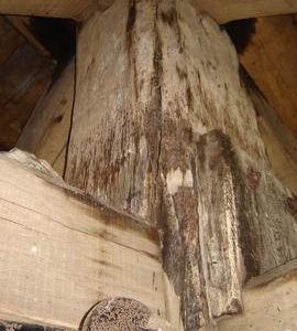 Main post, crosstrees and quarterbars, Wrawby Mill, Wrawby