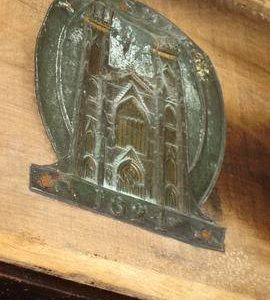Firemark on crowntree, Wrawby Mill, Wrawby