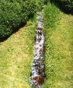 Twitchen Mill -  leat overflow