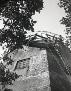 "Windmill at Wendover, Bucks - repairs to cap"