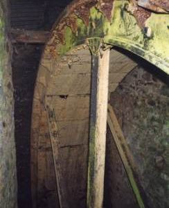 West Chapple, Winkleigh - waterwheel