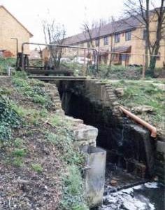 Eynsford Paper Mill wheelpit