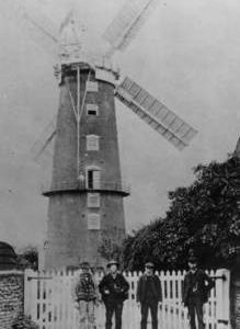 Hempton Green Mill with peopple