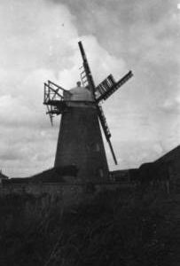 Medmerry Mill, Selsey, standing disused