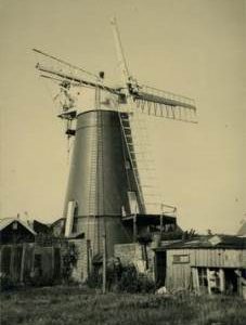 John Baker's Mill, Barnham, under repair
