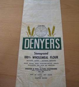 Flour bag - Denyer's, Alton, Hampshire