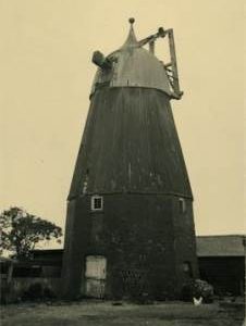 Cemetery Mill, Soham, derelict