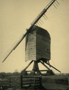 Post mill, Rolvenden, derelict