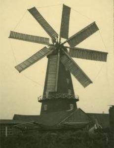 Pocklington's Mill, Heckington, braced by wires