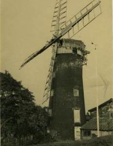 High Street Mill, Wicklewood, derelict