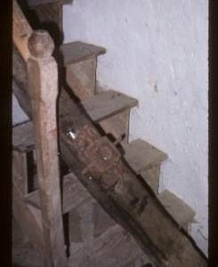 Interior view of windmill(?)