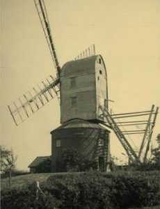 Kent's Mill, Earl Soham, with elaborate fantial