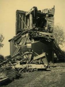 Partial collapse, Harebeating Mill, Hailsham
