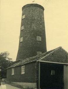 Old Mill, Keyingham, reroofed with weathervane
