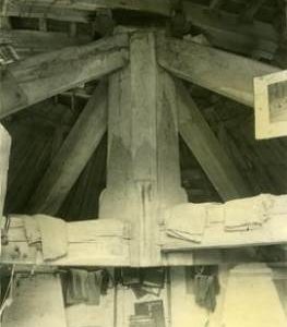 Interior of Outwood Post Mill