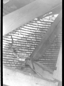 Interior of roundhouse, Kirkby Green, Scopwick