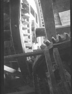 Part of break wheel, tower mill, Neatishead