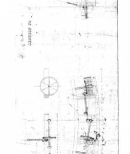 Ground plan of winding tackle
