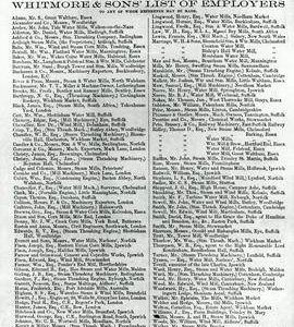 List of Employers