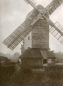 Post mill, Haughley, in full working order