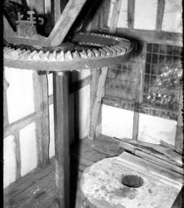 Interior view of water mill
