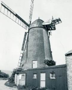 Ovenden's Mill, Polegate, with outbuilding