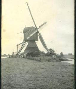 Kinderdijk, Wipmolen at work (1)