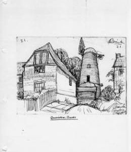 Quainton tower in setting. Bk-, No.-