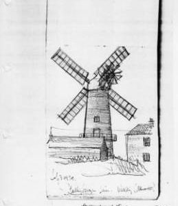 Stallingborough Tower Mill, Lincs, working. Bk 13, no 20