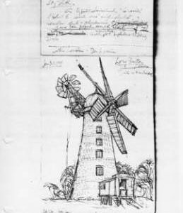 Long Sutton, Lincs, 6-floor, 6-sailer tower mill. Bk 12, no 28