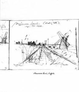 Minsmere Level drainage mills, Norfolk. Bk 34, no 30