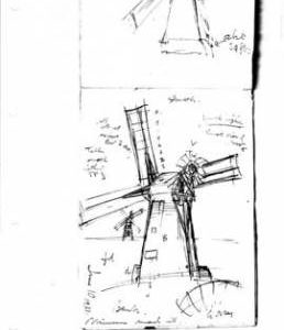 Minsmere drainage mills, Suffolk. Bk 22, no 49.
