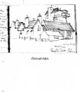 Fort Green Mill at Aldeburgh, Suffolk. Bk 22, no.45