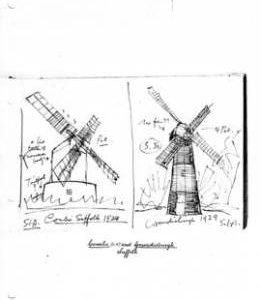 Grundisburgh Tower mill, Suffolk. Bk 40, no.2