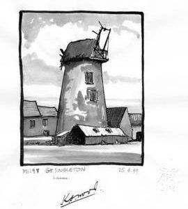 Great Singleton tower mill