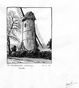 Norton Lindsey tower mill