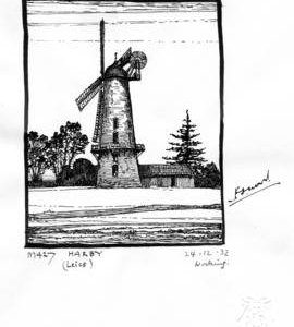 Harby tower mill