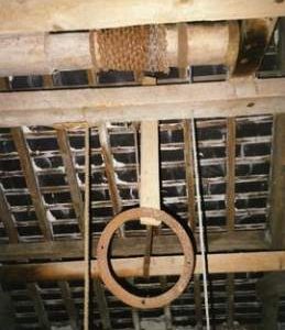 Photograph of internal machinery, Old Ross mill, Wexford, Ireland