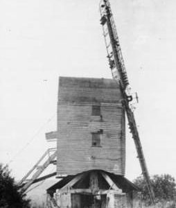 Ling's Mill, Mendlesham, derelict