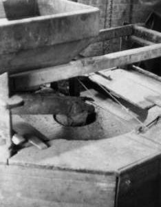 Millstones and furniture, Pakenham Windmill, Pakenham