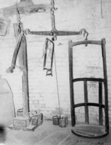 Sack scales, Pakenham Windmill, Pakenham