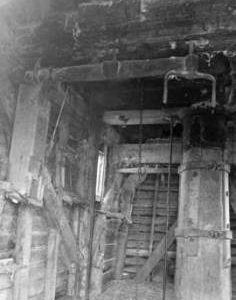 Interior of buck, Cole's Mill, Stradbroke