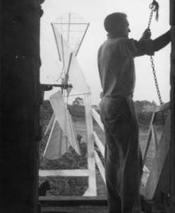 Jack Penton, owner, post mill, Syleham