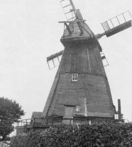 Exterior, showing shortened sweeps