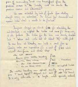 Letter about millwrighting from Jon A Sass (pt 2 of 3)