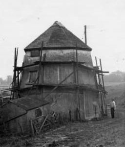Middle Mill, Mildenhall, during conversion to house