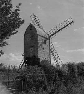 Jill Mill, Clayton, view towards rear quarter of buck