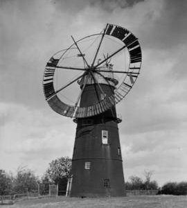 Ruffle's Mill, Haverhill, with annular sail still fairly complete